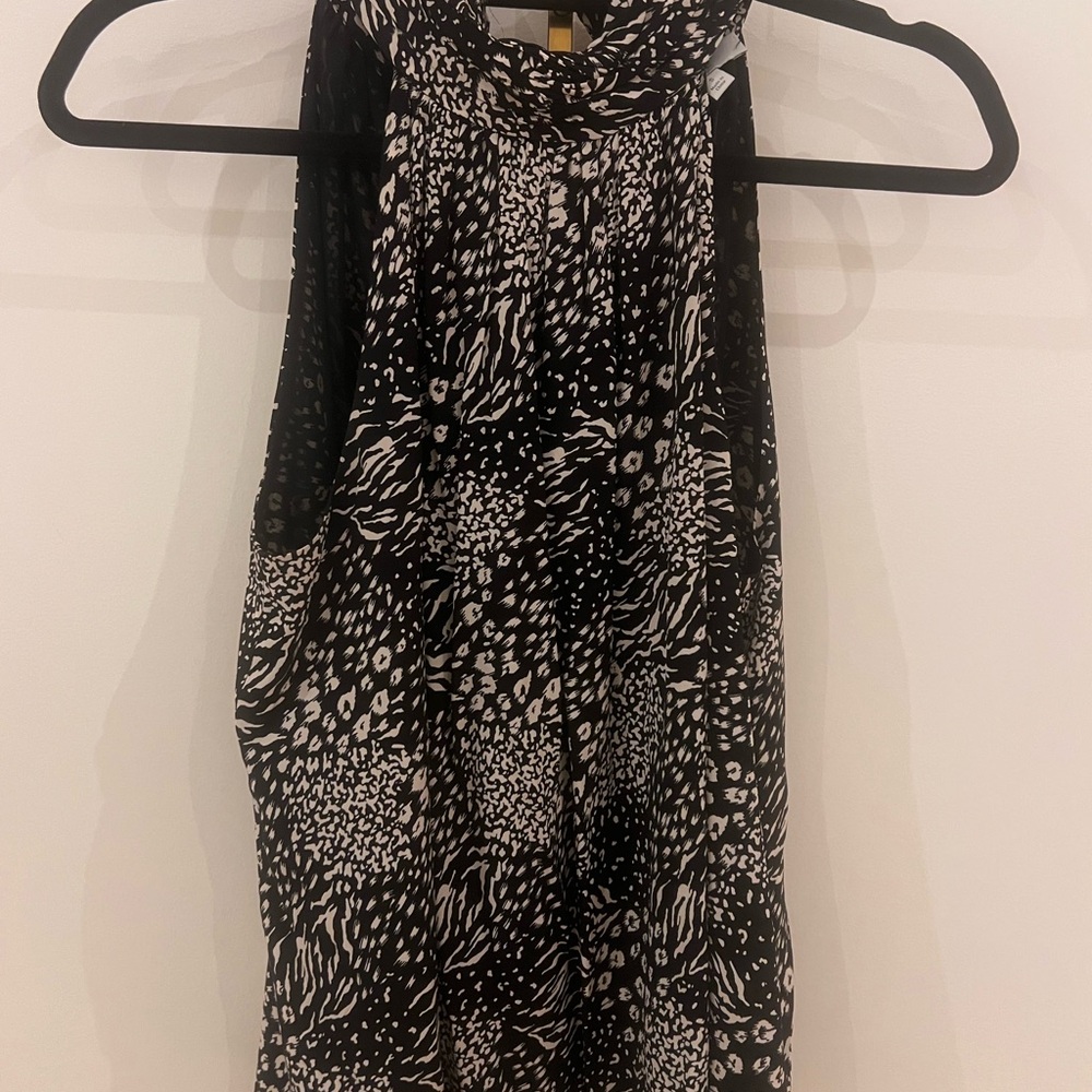 Joie Monochrome Sleeveless Top